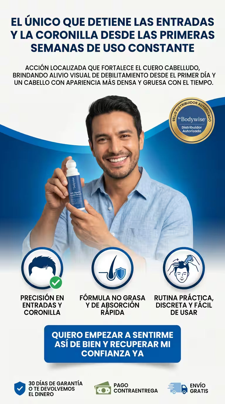 Suero Bodywise Crecimiento Cabello