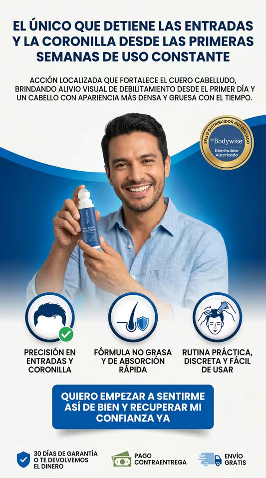 Suero Bodywise Crecimiento Cabello