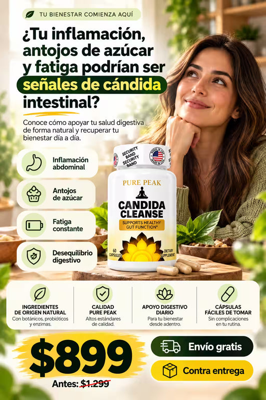 Candida Cleanse Equilibrio Digestivo 60 Capsulas