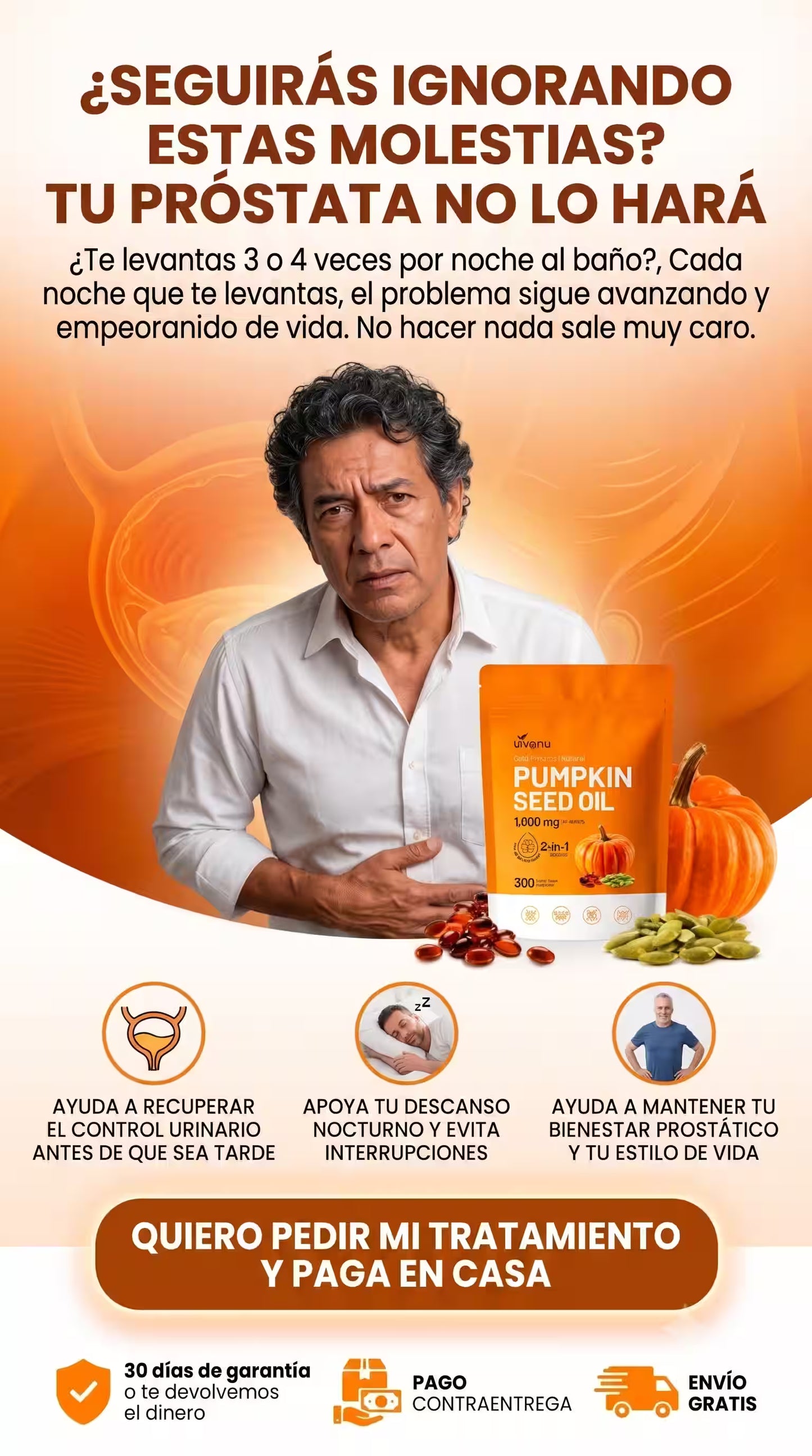 Suplemento Semillas Calabaza Vivonu 300