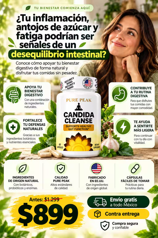 Candida Cleanse® 60 Capsulas